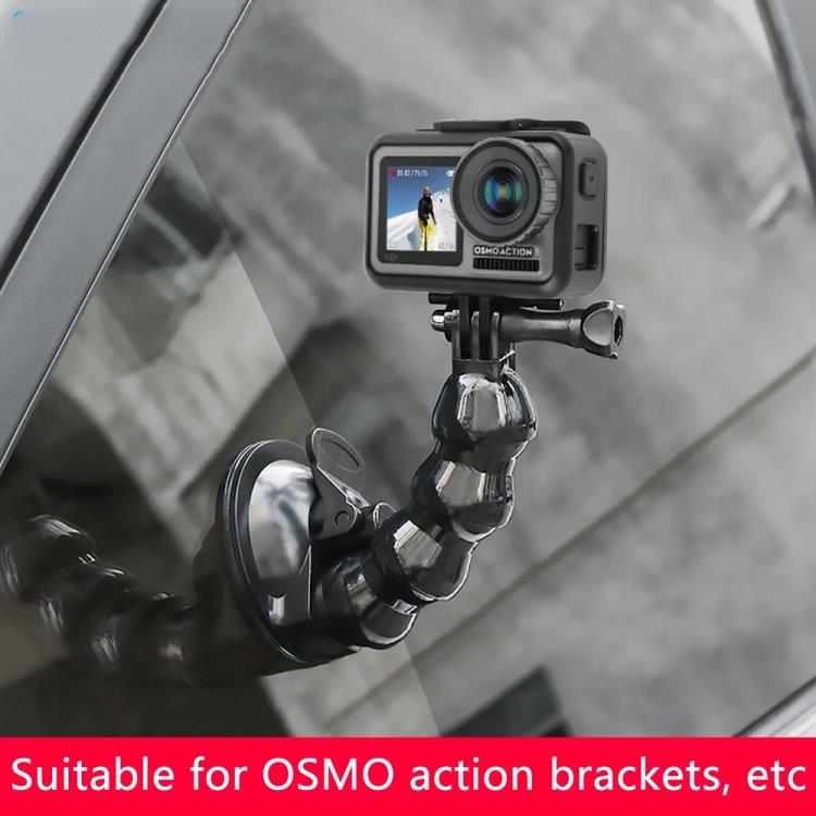 Fleksibel Holder med Sugekop DJI Osmo Action, GoPro