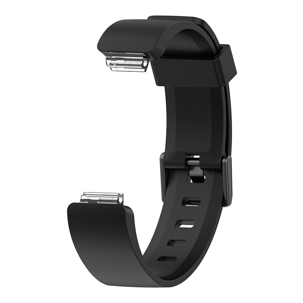 Silikonerem Fitbit Inspire / Inspire HR - L Sort