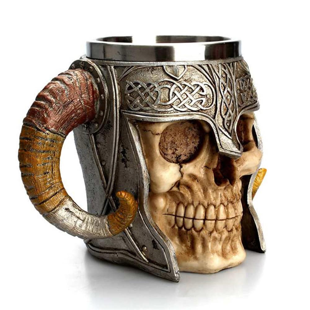 Viking Dødningehoved Kaffekrus