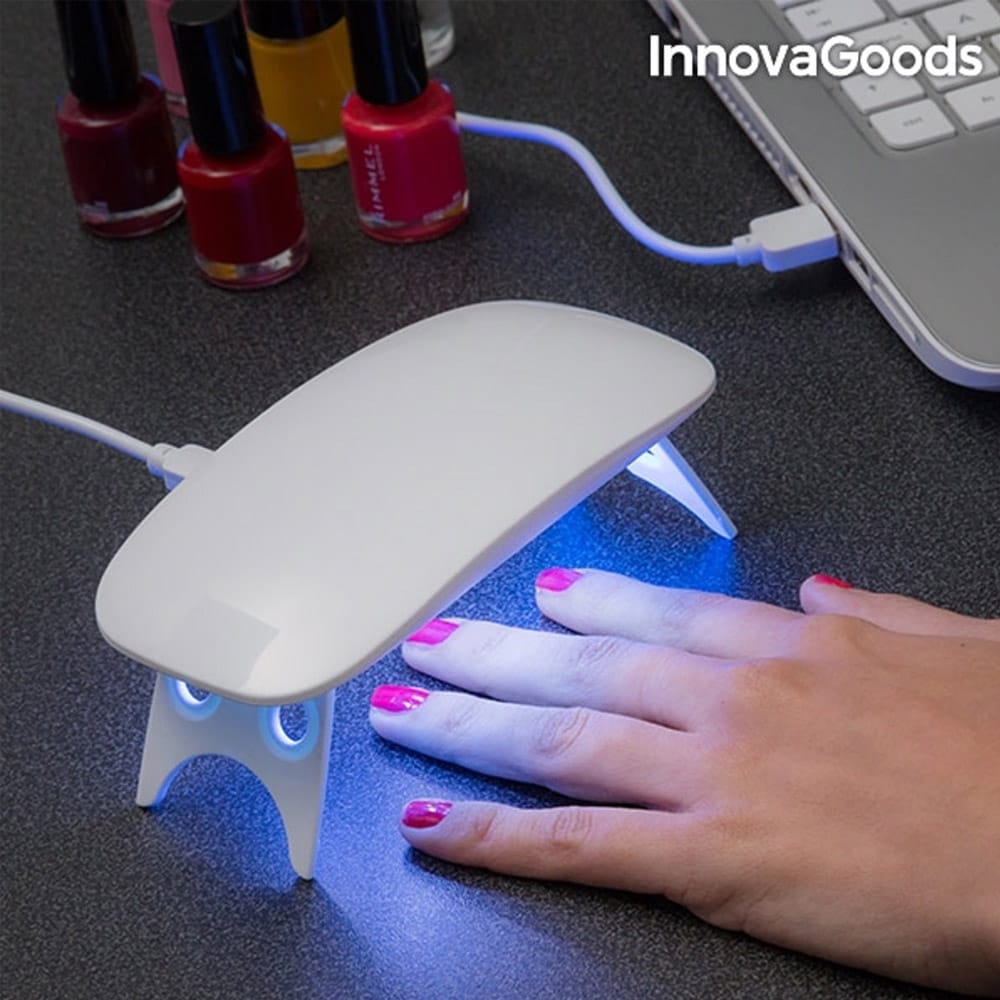 Mini UV-lampe for negle