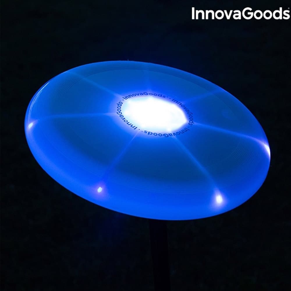 Multifarvet Frisbee med LED