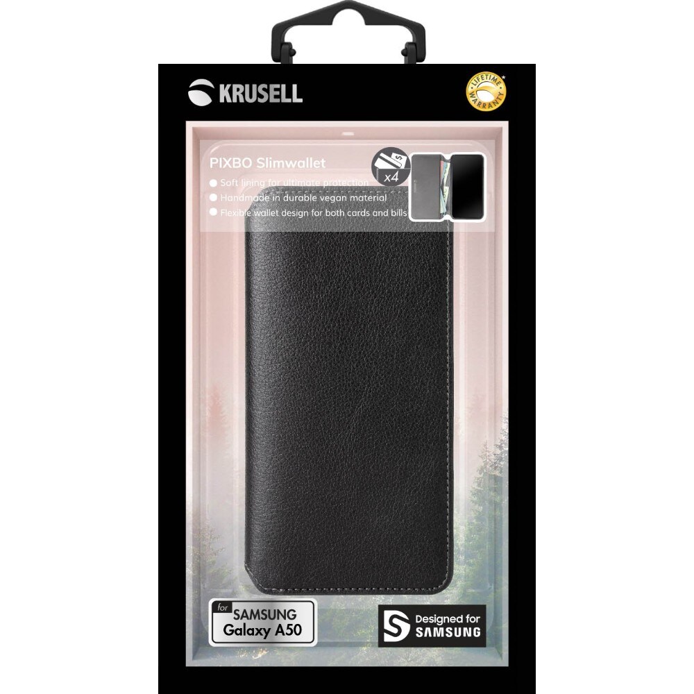 Krusell Pixbo 4 Card Slim Wallet Case Samsung Galaxy A50