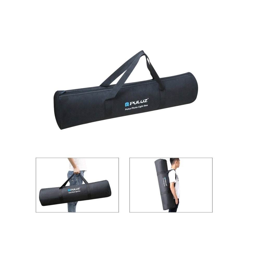 Transportabelt Fotostudio Kit med belysning - 80x80cm