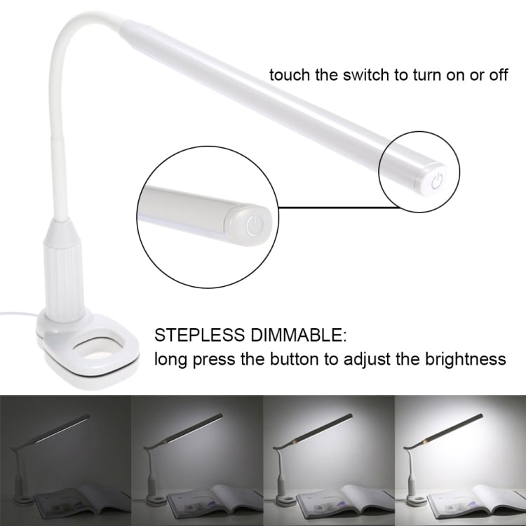 Dimmerbar 24 LED bordlampe - 5 W