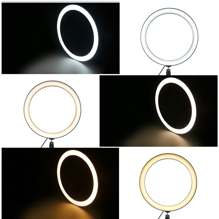 LED Ring-lampe til Selfie og Fotografering