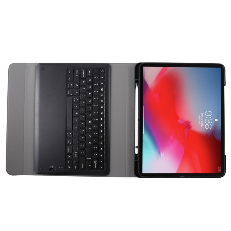 Bluetooth 3.0 Ultratyndt Tastatur med foderal til iPad Pro 12.9 (2018)