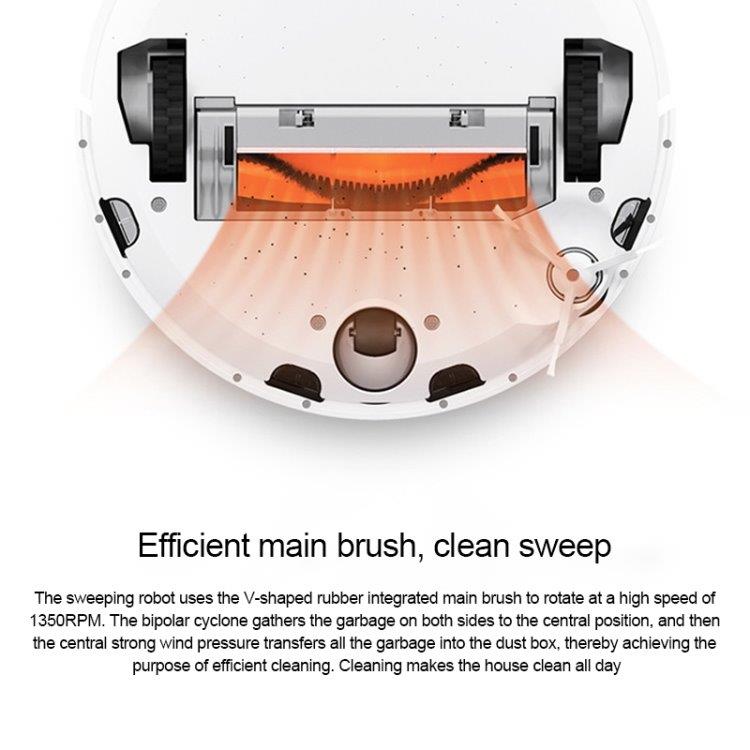 Moppe, Filter og Rullebørster til Xiaomi Stone Robot Støvsuger First / Second Generation