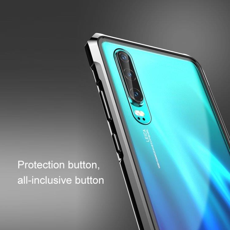 Ultratyndt Magnetisk Cover i Hærdet Glas til Huawei P30 Pro