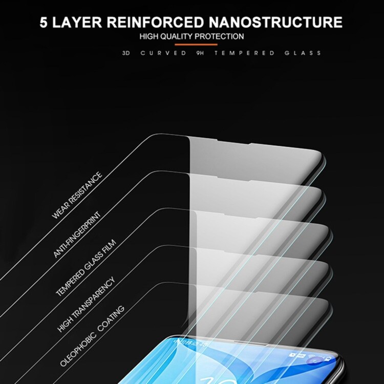 3D Skærmbeskyttelse UV Screen til Galaxy Note10