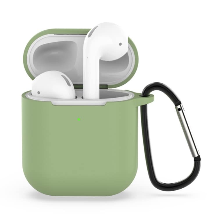 Shockproof Silikone Beskyttelsesetui til Apple AirPods 1 / 2 - Grøn