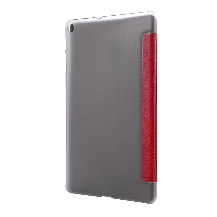 Flipcase med Holder til Galaxy Tab T510 - Rød