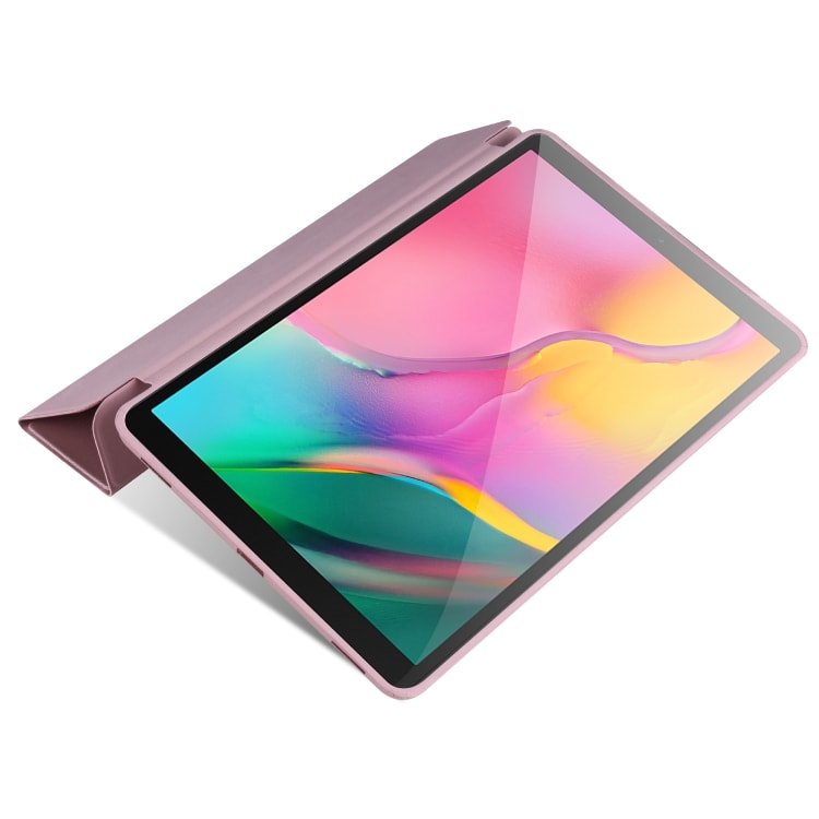 Flipcase Beskyttelsesetui med Holder til Galaxy Tab A 10.1 (2019) - Rød