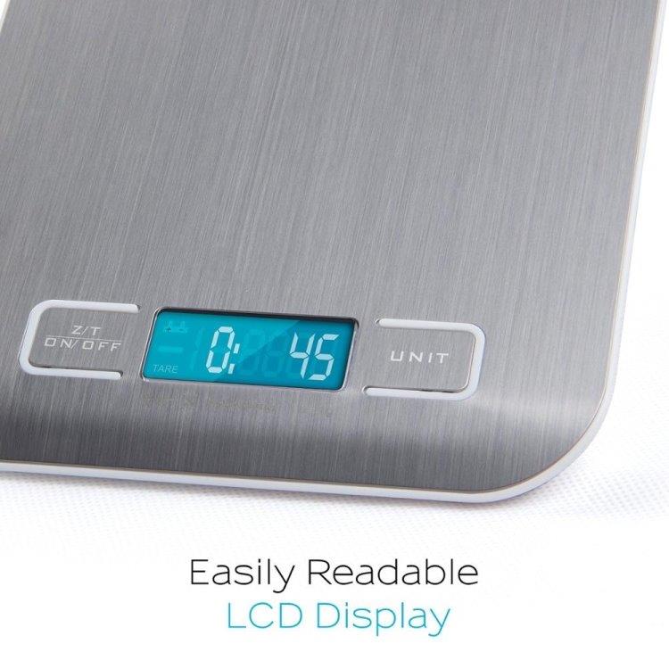 Digital Køkkenvægt med LCD-skærm