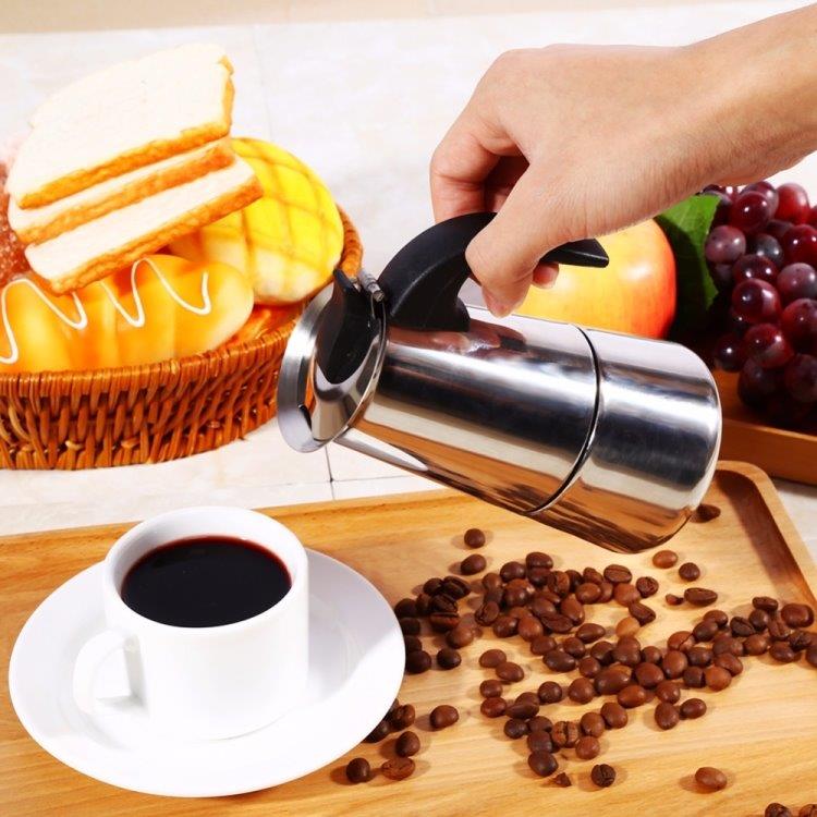 Espresso Kaffemaskine i Rustfrit Stål 200 ml
