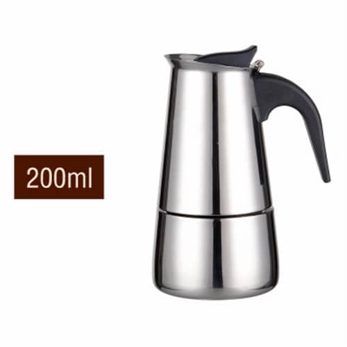 Espresso Kaffemaskine i Rustfrit Stål 200 ml