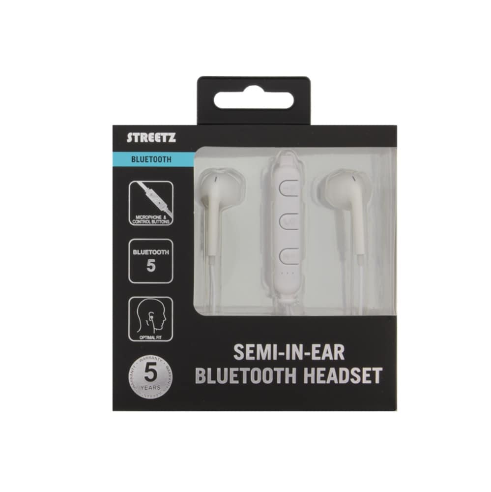 STREETZ Semi-in-ear Bluetooth Headset