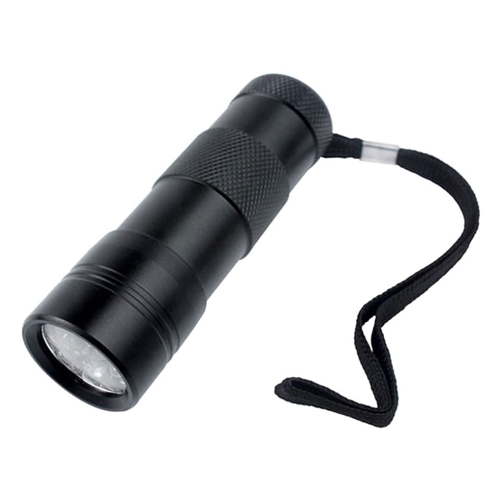 UV-lommelygte med 12 LED