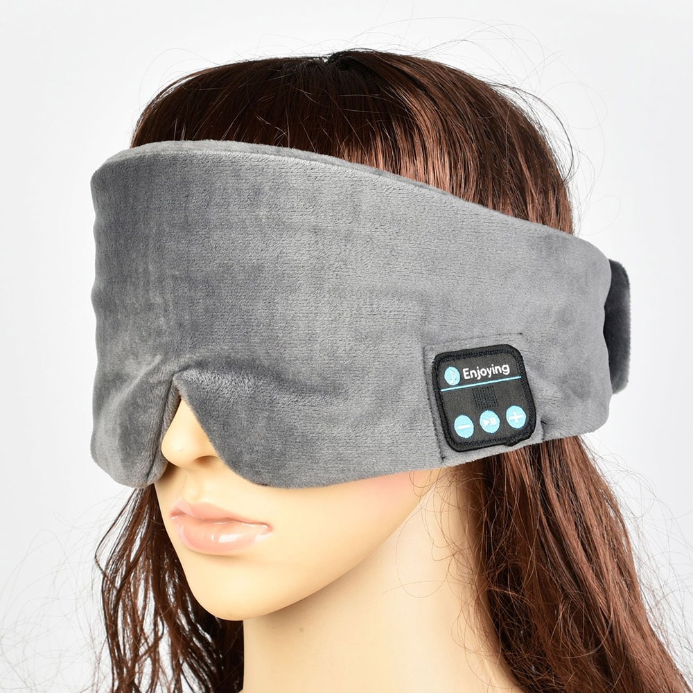 Sovemaske med Bluetooth-hovedtelefoner