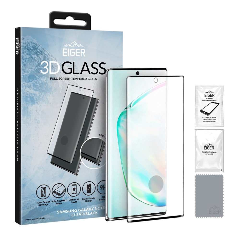 Eiger 3D GLASS Screen Protector Samsung Galaxy Note 10+