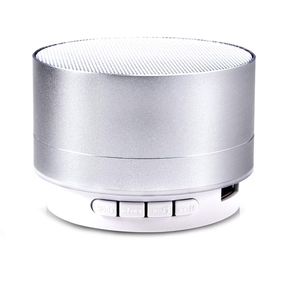 Mini Bluetoothhøjttaler - Sølvfarvet