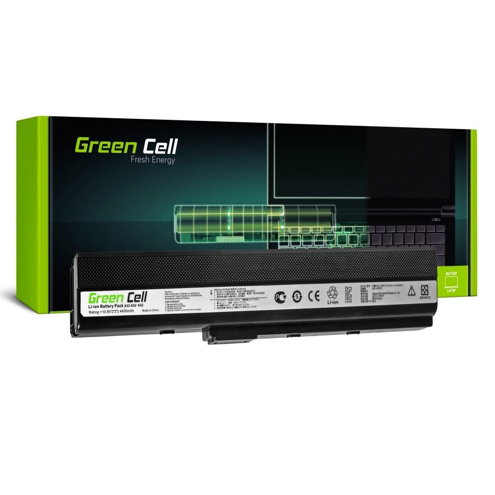 Green Cell laptopbatteri til Asus A32-K52 K52 X52 A52