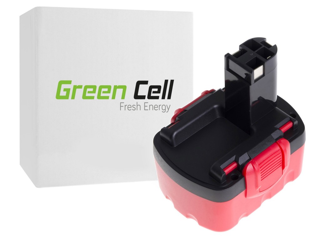 Green Cell værktøjsbatteri til  Bosch O-Pack GSR 14,4VE-2 PSR 14,4 PSB 14,4VE-2