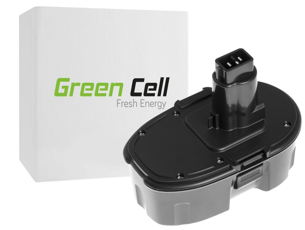 Green Cell værktøjsbatteri DE9093 DE9503 til DeWalt DC020 DC212
