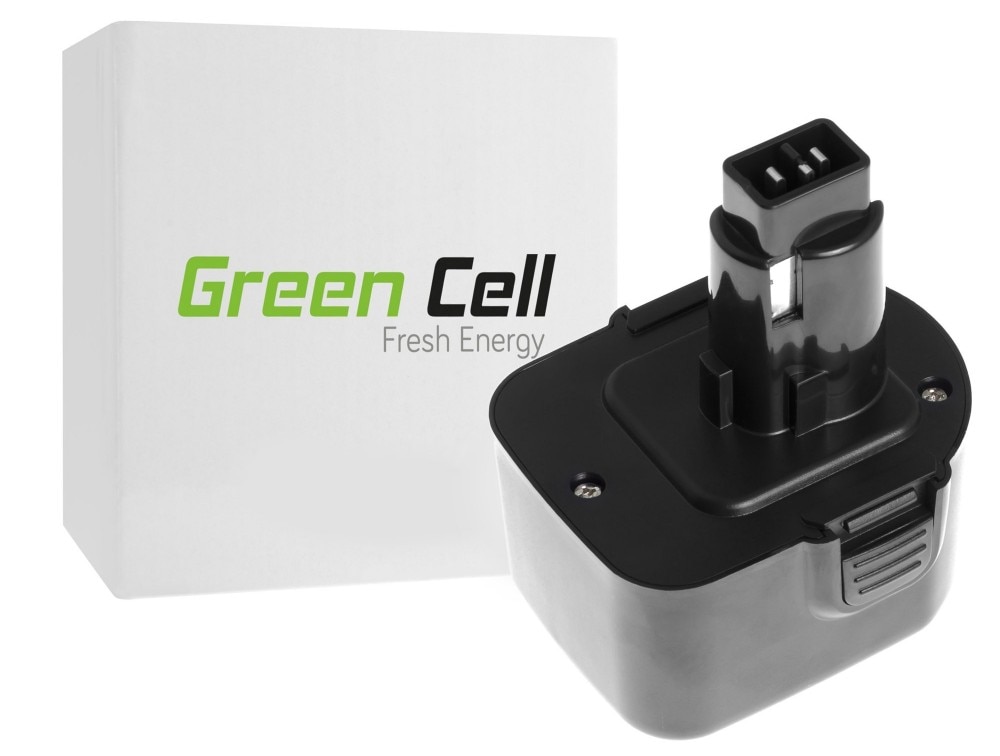 Green Cell værktøjsbatteri PS130 DE9072 PS12VK til Black & Decker FS12 DeWalt 2802K DC740KA