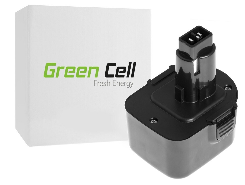 Green Cell værktøjsbatteri DE9074  til DeWalt 2802K 2812K DC740KA