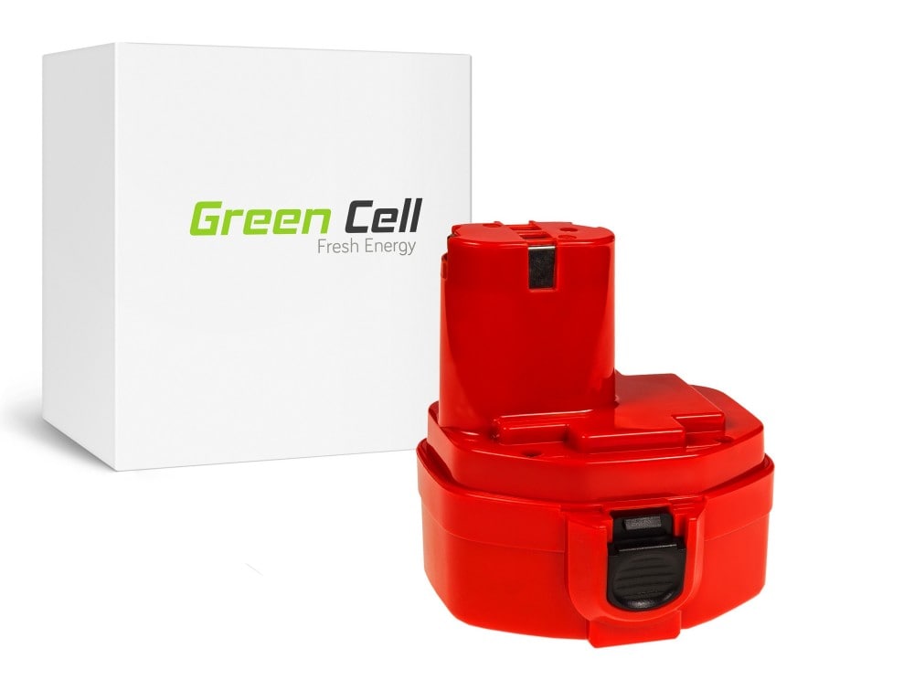 Green Cell værktøjsbatteri til Makita 1420 1433 1434 4033D 4332D 6228D 6337D
