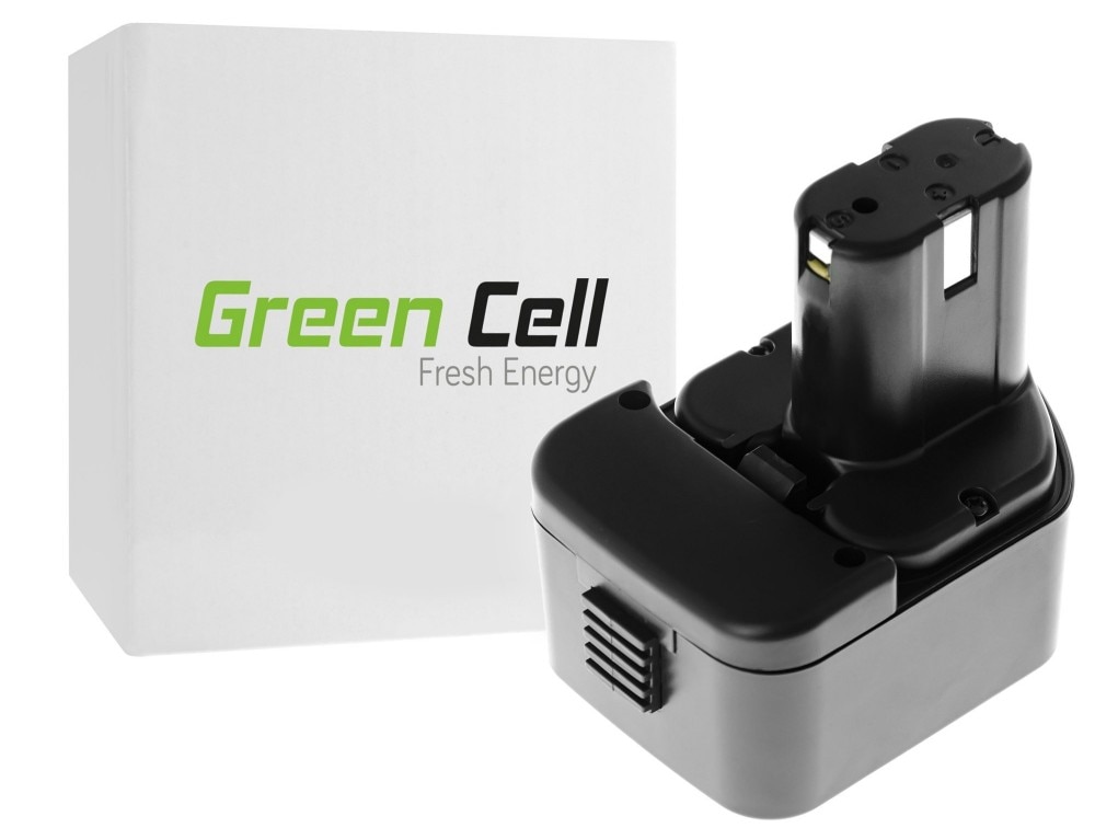Green Cell værktøjsbatteri EB1214S til Hitachi DS 12DVF3