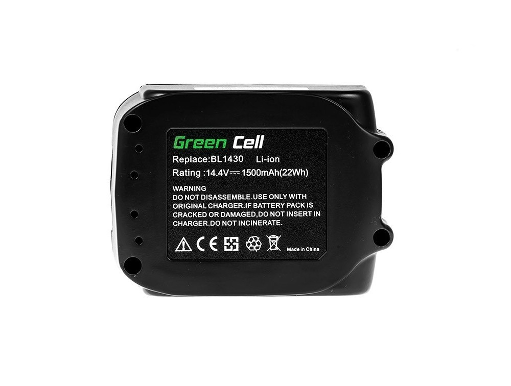 Green Cell Værktøjsbatteri BL1415 BL1430 BL1440 til Makita