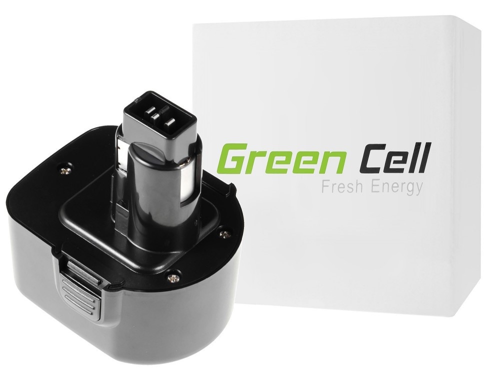 Green Cell Værktøjsbatteri til DeWalt DE9037 DE9071 DE9074 12V 2Ah