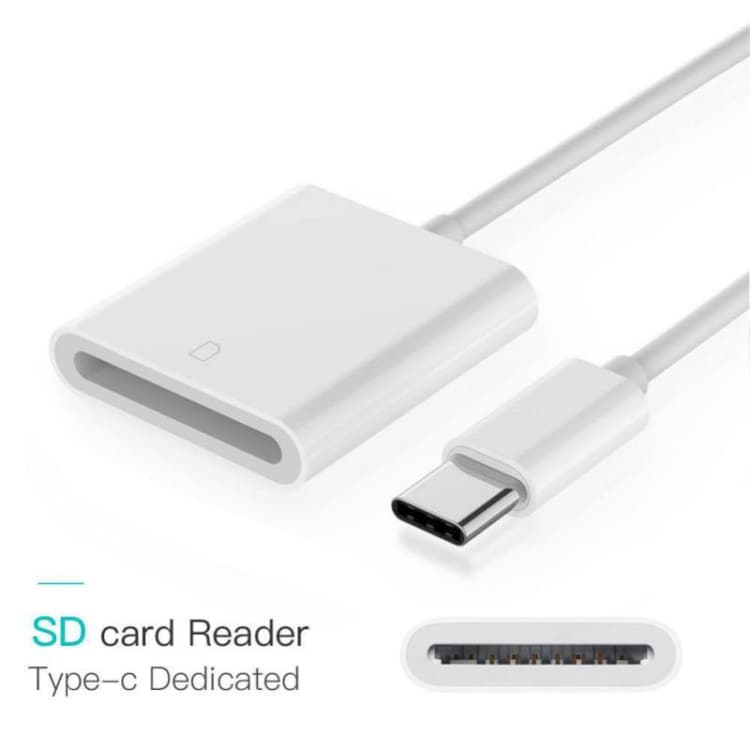 USB type-C til SD Hukommelseskort Adapter