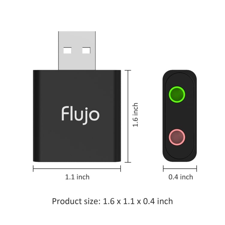 USB til Audiostik 3,5 mm