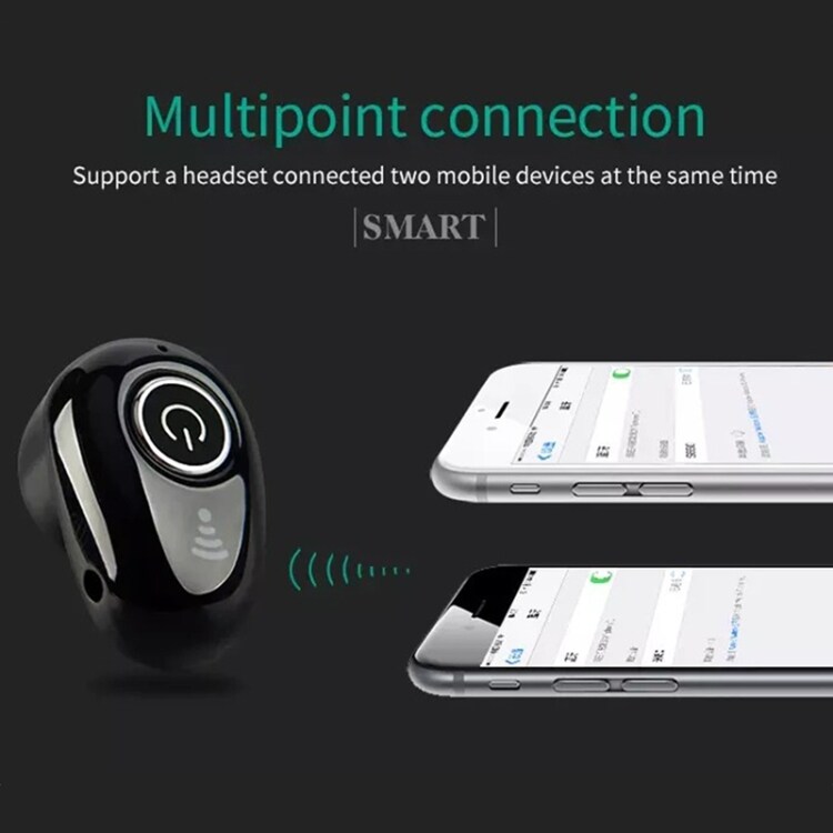 Mini In-Ear Hovedtelefoner til Smartphones - Hvid