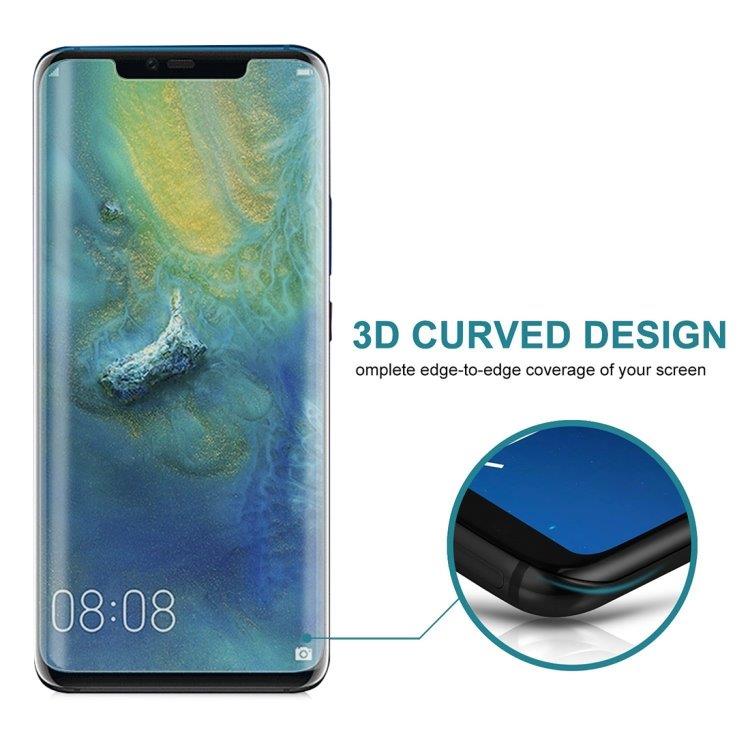 3D Buet Fuldskærm Beskyttelse til Huawei Mate 20 Pro