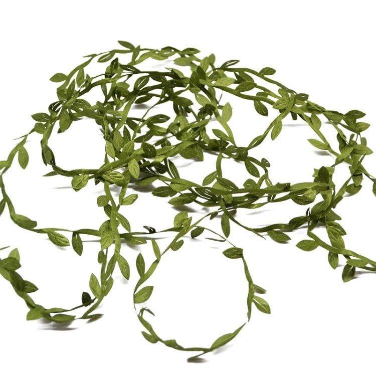 Guirlande Grønne Blade blad 10 m - 2 stk.