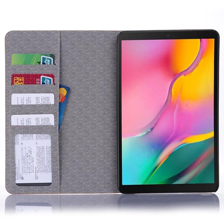 Foldbart Flipetui med Kortholder til Galaxy Tab A 8.0 2019 - Khaki