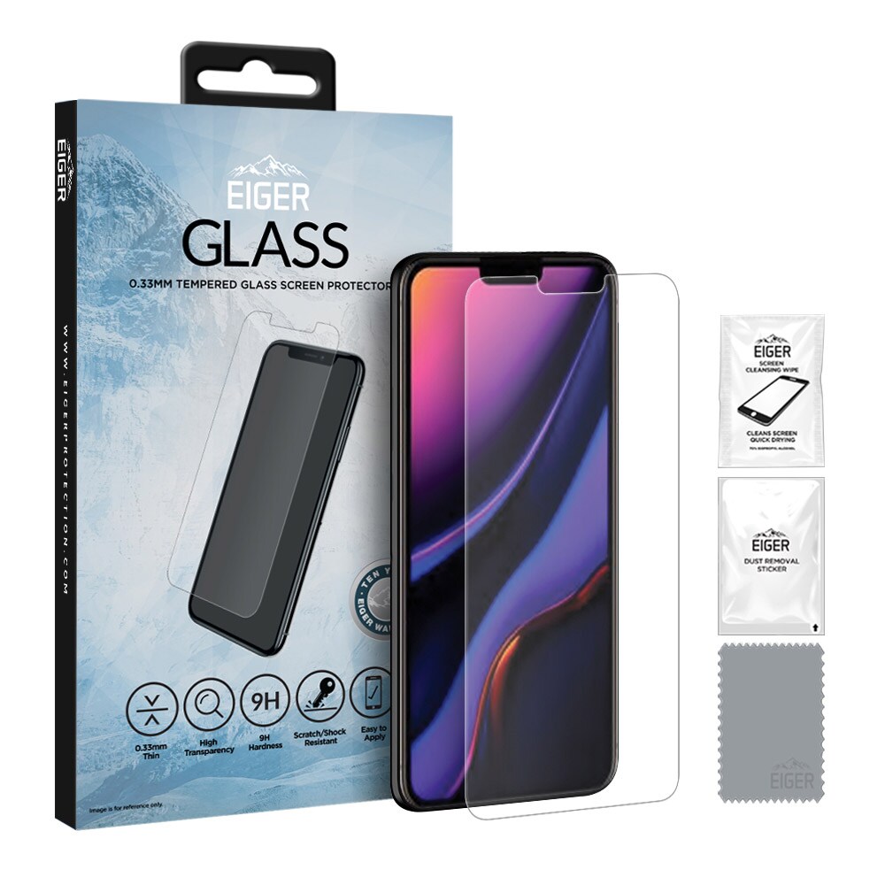 Eiger GLASS Tempereret Skærmbeskyttelse Apple iPhone 11 Pro / XS / X
