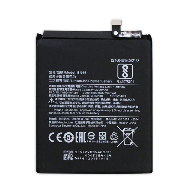 Mobilbatteri 3900mAh Xiaomi Redmi 7 / Redmi Note 6