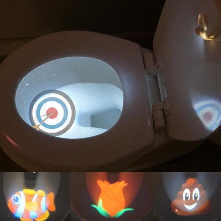 Toiletbelysning LED med bevægelsessensor