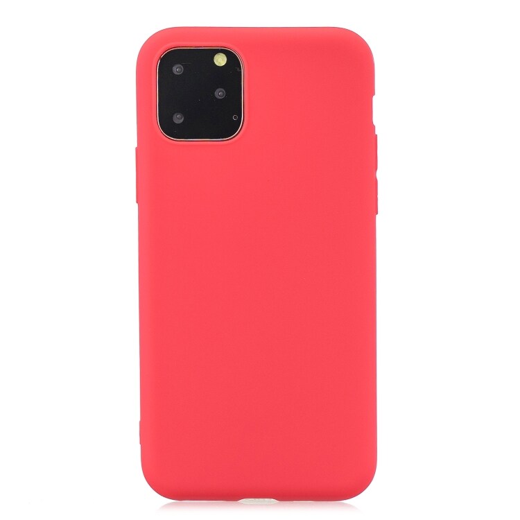 Blødt Silikonecover iPhone 11 Pro Rød