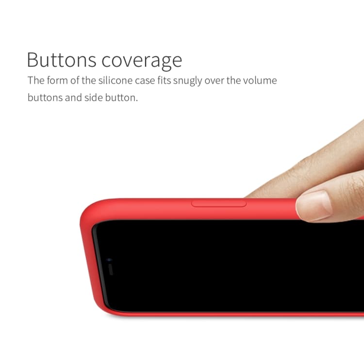 NILLKIN Flex Pure Silikonecover iPhone 11 Pro Max Sort