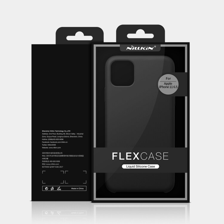 NILLKIN Flex Pure Silikonecover iPhone 11 Pro Max Rød