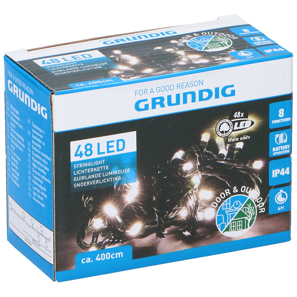 Grundig LED-Belysning 48 LED 4m
