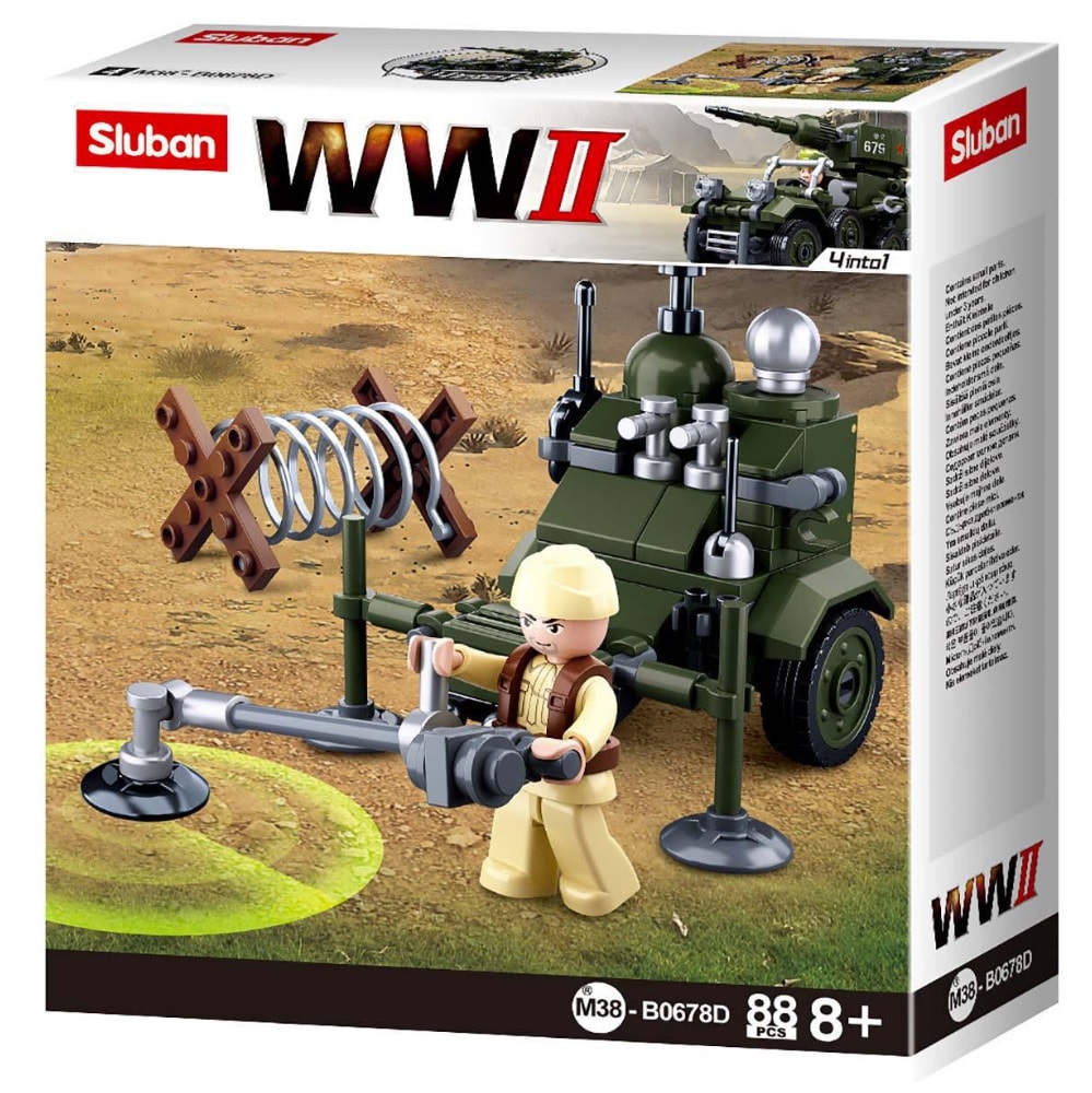 Byggeblokke WWII Serie Allied Minesweeper