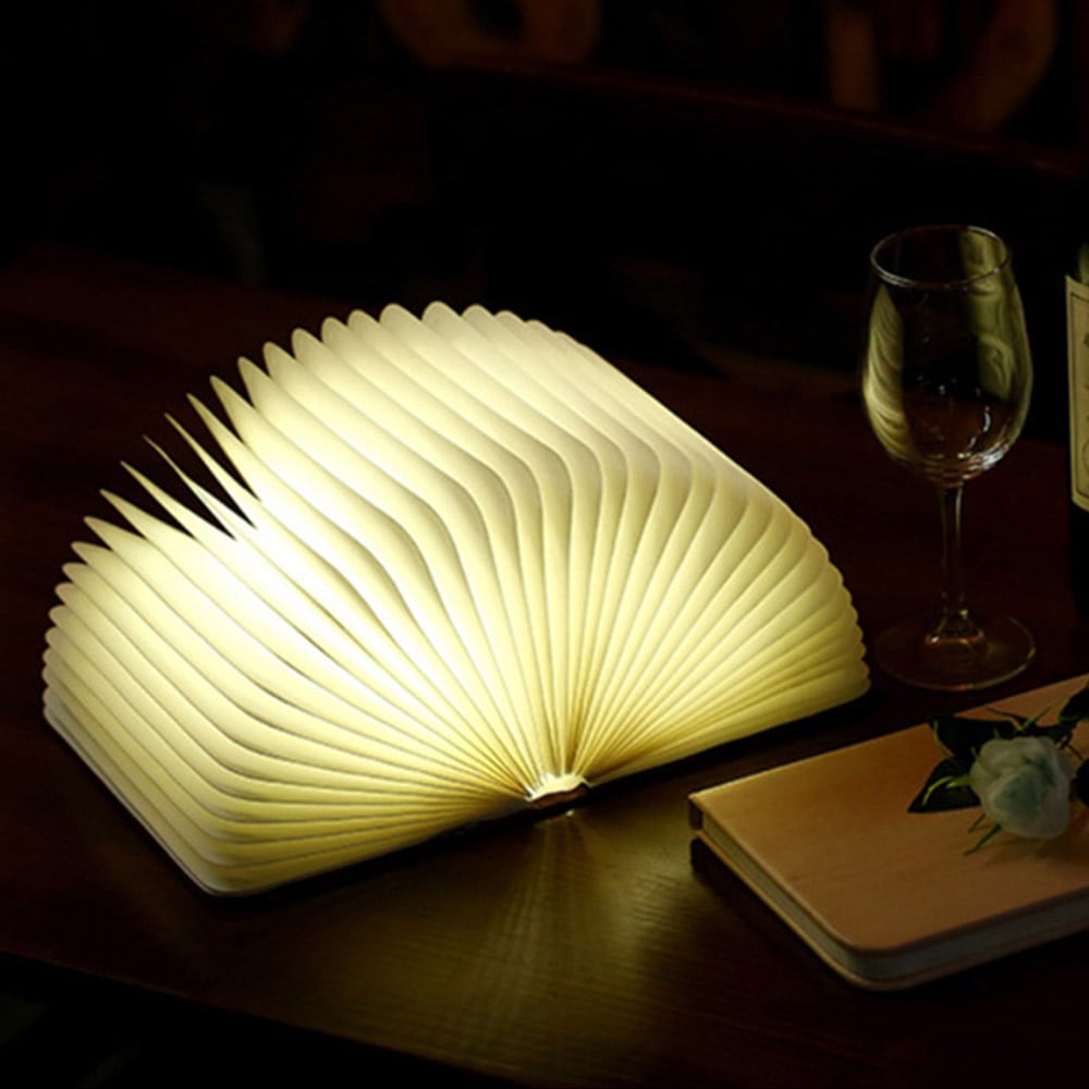 LED-lampe som en bog