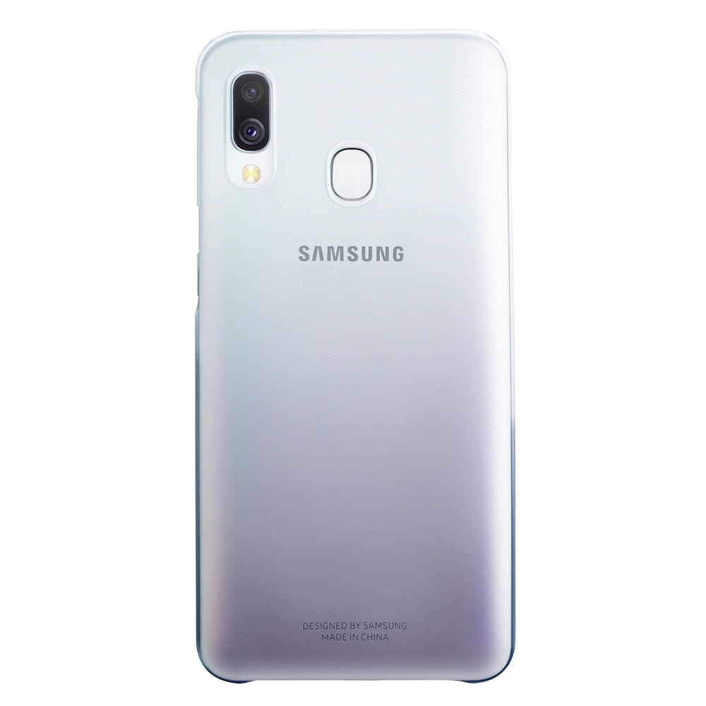 Samsung Gradation Cover til Galaxy A40 - Sort