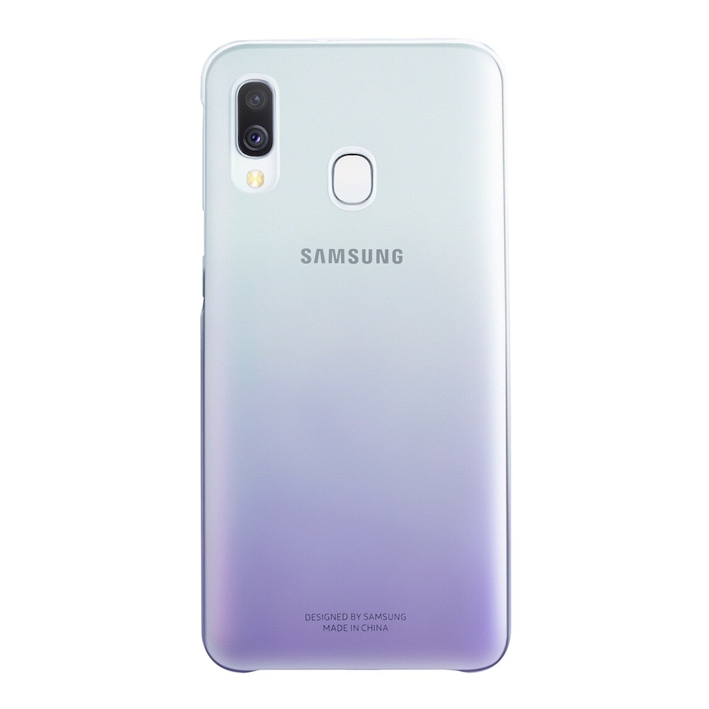 Samsung Gradation Cover til Galaxy A40 - Lilla